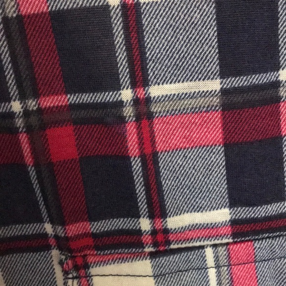 ECLIPSE | TATTOO Button Down Plaid L/S top - Picture 9 of 9